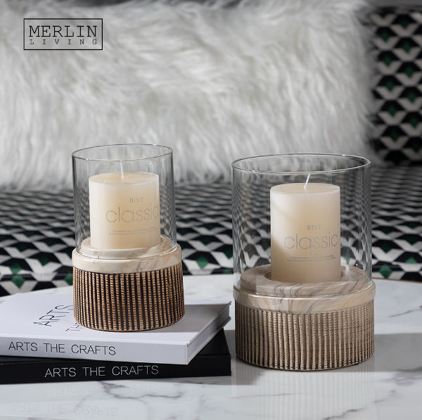 Ceramic Objet Candle Minimal Modern Design Pillar Candle Gifts for