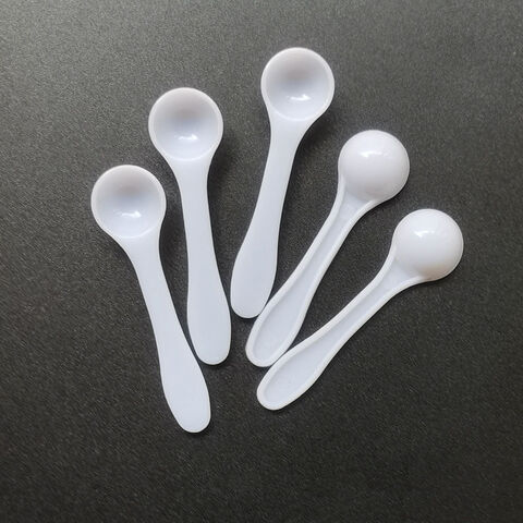 Cucharas medidoras de plástico profesionales de 1 g para leche en polvo, alimentos y medicamentos - Venta al por mayor