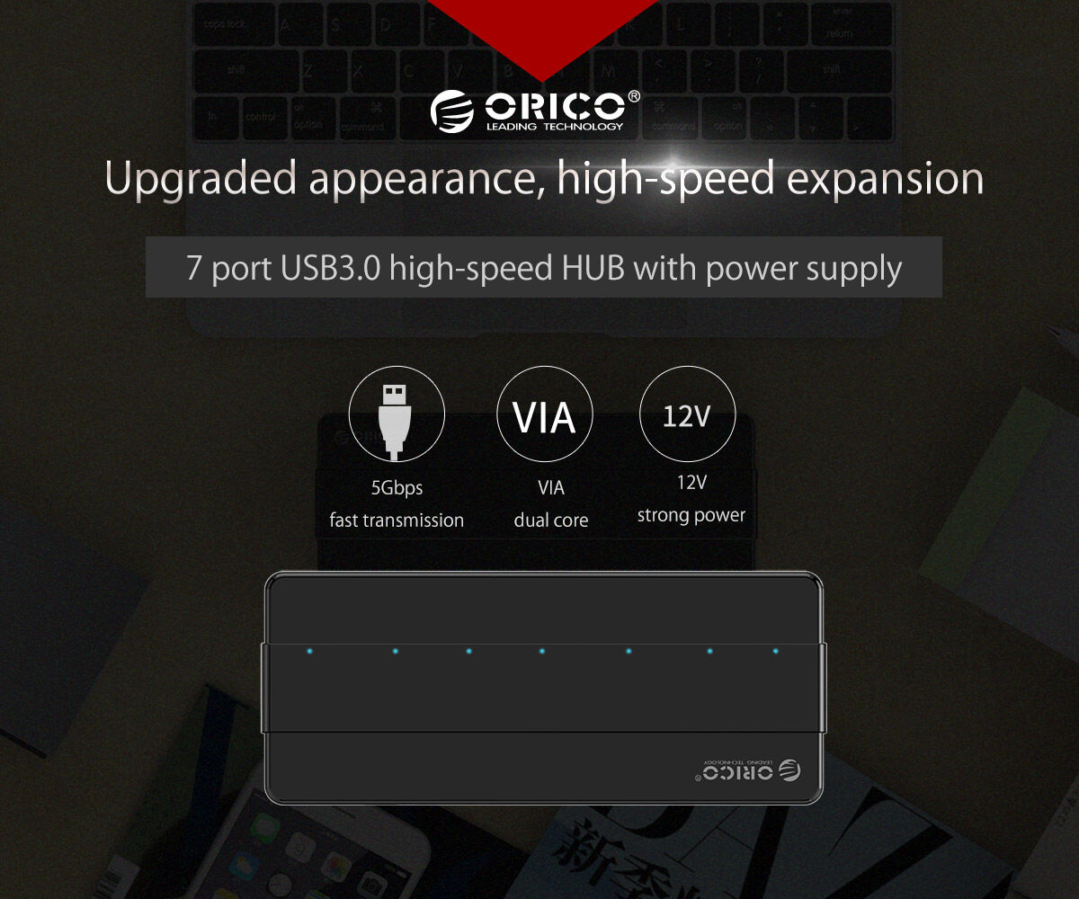 Buy Wholesale China Wholesaler Services 7 Port Usb 3.0 Hub Extra For ...