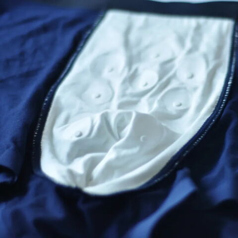 Men's Custom Ice Silk 3a Antibacterial Underwear 3d Seamless