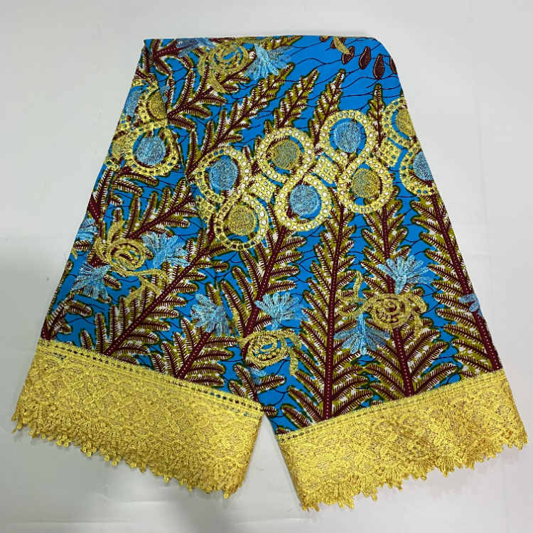 Buy Wholesale China High Grade African Guipure Cord Lace Fabrics Cotton ...