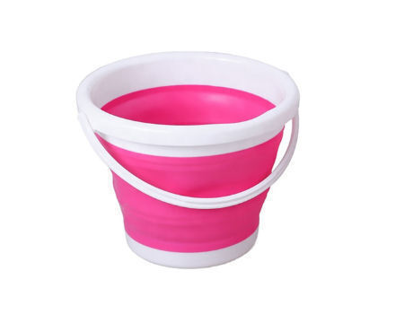 3L Collapsible Bucket Portable Folding Water Bucket Car Washing