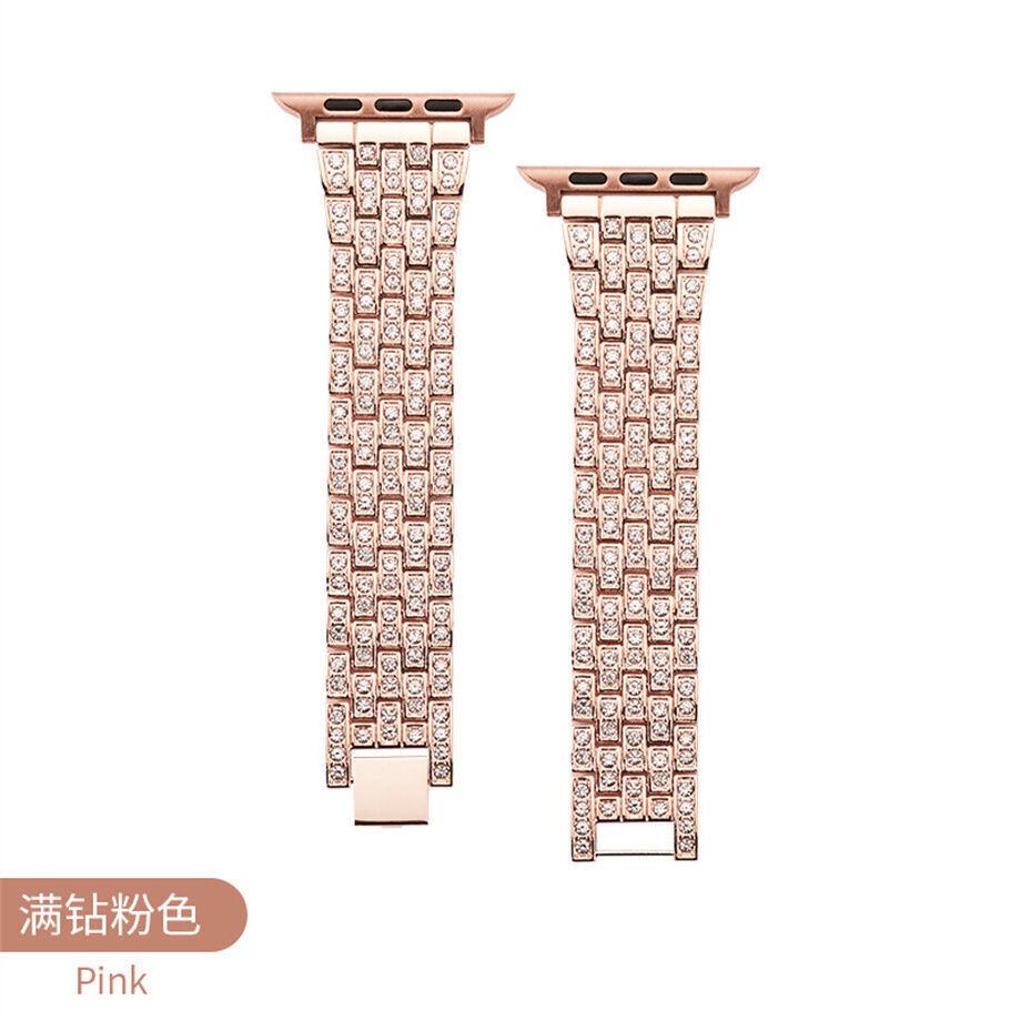 Buy Wholesale China Luxury Shining Mental Watch Band With Fish Scale