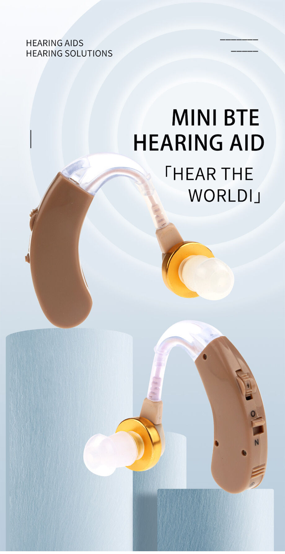 Buy Wholesale China Best Selling Amplifier Wireless Hearing Aid