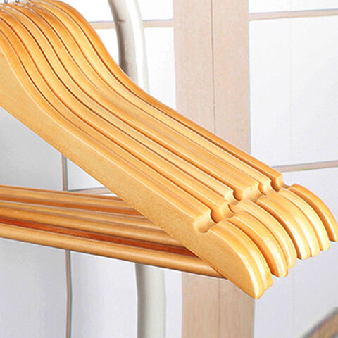 Buy Wholesale China Black Flat Hook Hanger Clothes Wood Hanger For Women &  Wooden Clothes Hangers at USD 0.35