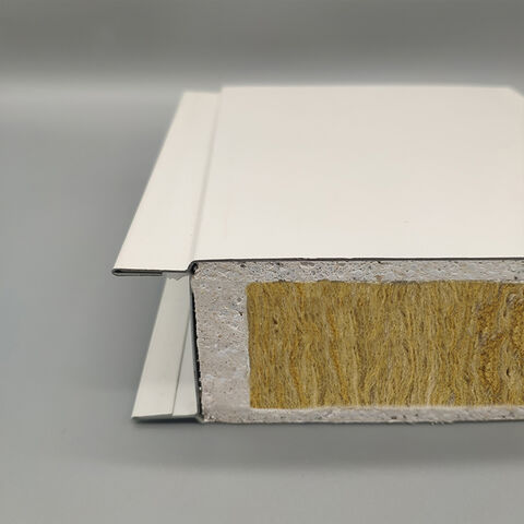 Buy Wholesale China Mgo Rock Wool Sandwich Wall Panel Thermal