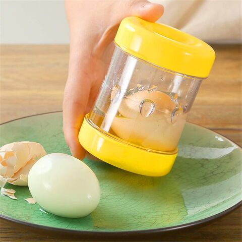 The Negg Boiled Egg Peeler White