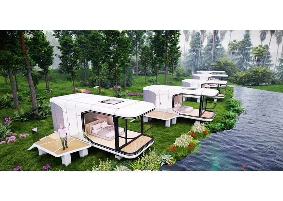 Buy Wholesale China Movable Space Capsule Homes Mobile Prefab House ...