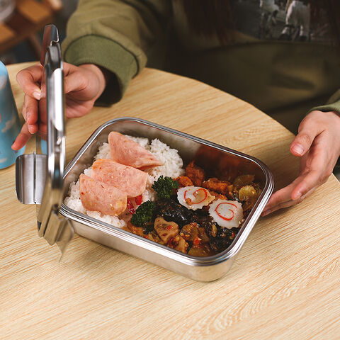 Recycle Portable Insulated Lunch Container Set - China Bento Box and  Compartment Bento Box price