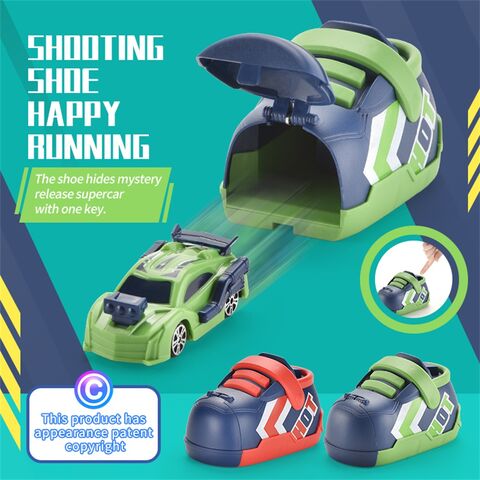Jouet de piste de course pour enfants, 1:64, voiture électrique, ensemble  de jouets, piste de course, télécommande double, fente de voiture - jouets  de véhicule