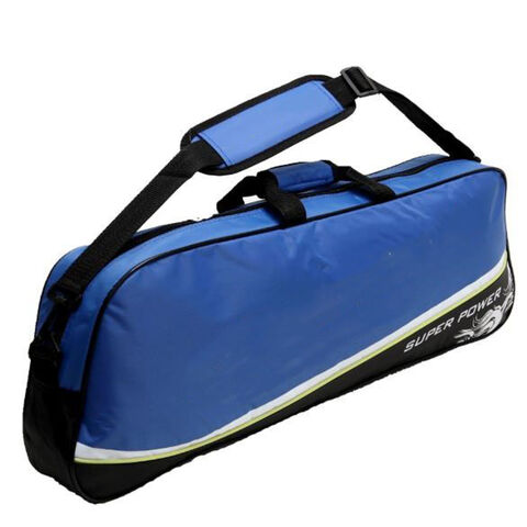 Sac de raquette pour 6 raquettes, confortable, à bandoulière unique, sacs de raquette de badminton imperméables et résistants à la poussière, sacs de raquette portables