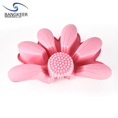 Buy Wholesale China Cute Flower Round Silicone Lollipop Molds