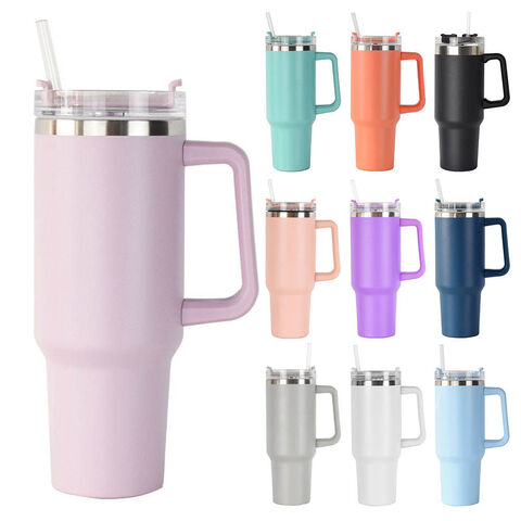 Buy Wholesale China 20,30, 40oz Stanley Insulated Cup Big Grip Adventure  Quencher Reusable Vacuum Travel Tumbler With Handle & Leak Resistant Lid &  Vacuum Insulated Travel Mugs at USD 3.3