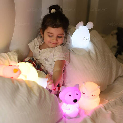 Wholesale Children Sleep Charging buy Night Light Baby Feeding Pat Lamp Bedroom Sili