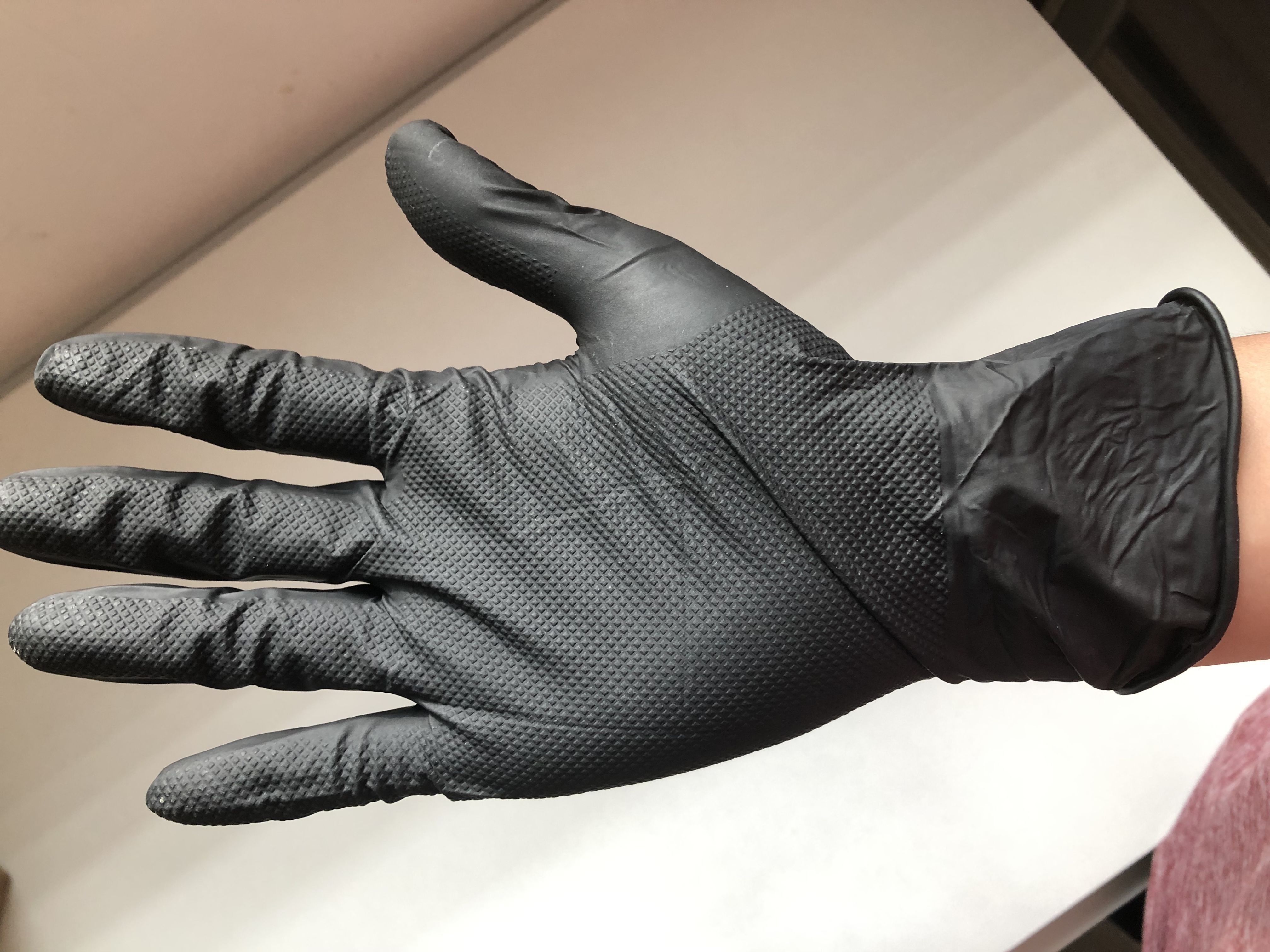 Buy Wholesale China Nitrile Disposable Gloves Nontoxic Powder Free Non