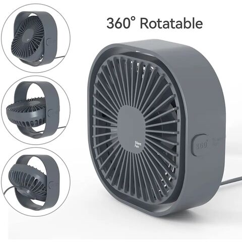 S-Auto-Ventilator, Auto-Ventilator mit Aroma-USB-Auto-Ventilator, 360 de  drehbarer Auto-Ventilator