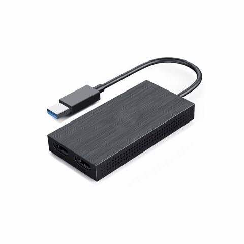 Convertisseur USB 3.0 vers HDMI, pilote gratuit, adaptateur graphique  multi-affichage HD 1080P pour PC portable projecteur HDTV LCD