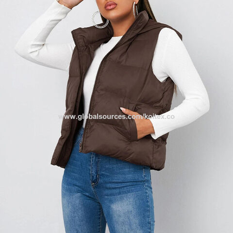 Sleeveless puffer jacket, Collection 2023