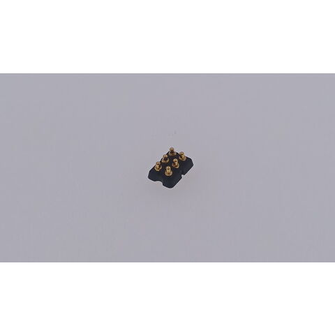 Conector Pogo Pin 2.0mm 2x3P SMT Montagem Superficial PCB com Mola, Fabricado por OEM a Preço Acessível