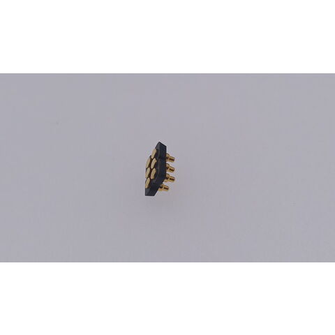 Conector Pogo Pin 2.0mm 2x3P SMT Montagem Superficial PCB com Mola, Fabricado por OEM a Preço Acessível