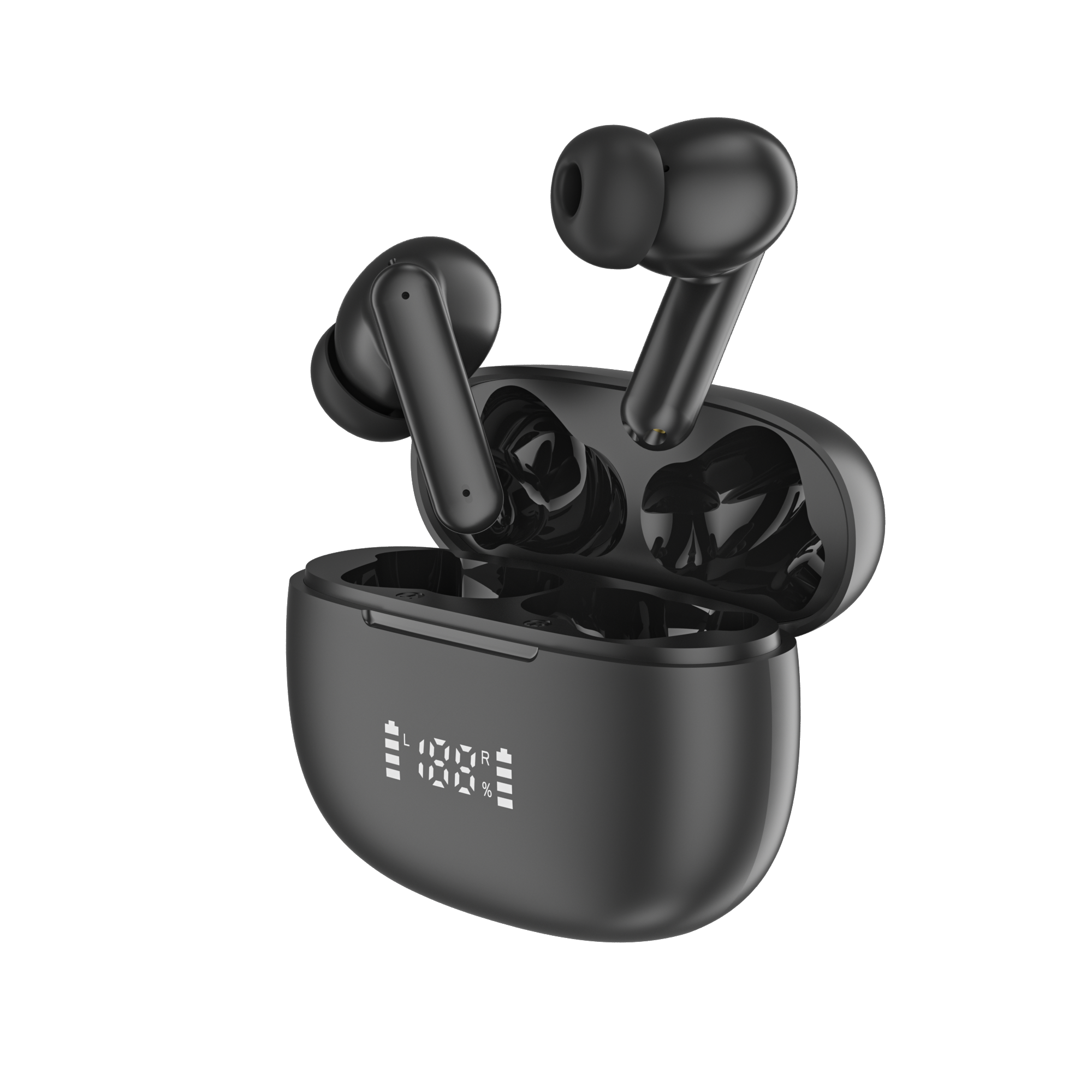 Buy Wholesale China Led Digital Display Tws Earbuds Dual Mic Enc Tws