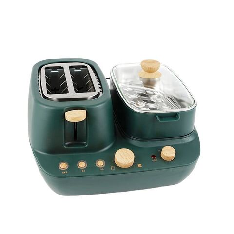 1pc European Standard Multifunctional Household Oven, Coffee & Bread Maker,  Toaster, Grill Three-in-one Breakfast Machine