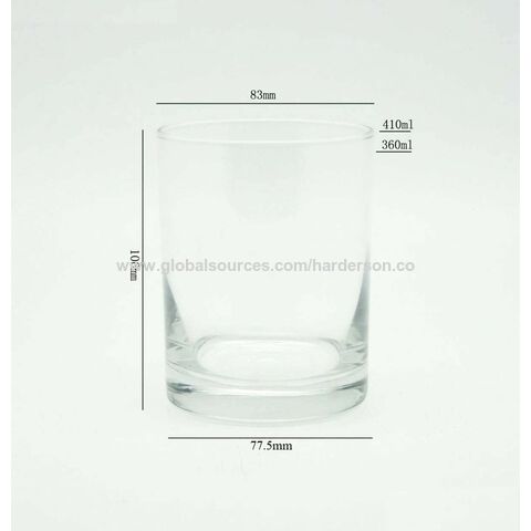 Buy Wholesale China Clear 400ml Glass Mug With Solid Color Handle & Mugs at  USD 1.19