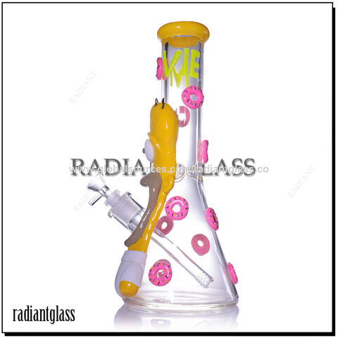 Buy Wholesale China 8.5 Inches Pink Tobacco Water Pipe Glass Bong & Bong at  USD 9