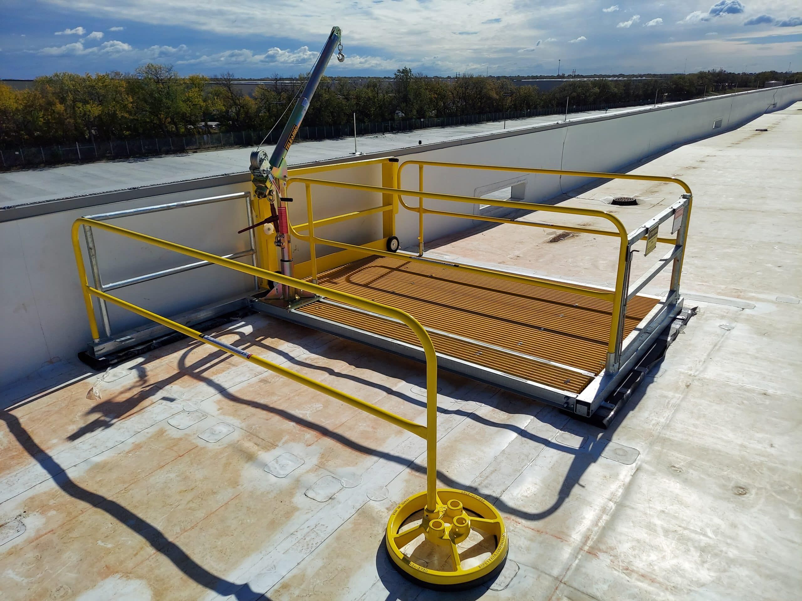 Buy Wholesale China Fall Protection Roof Guardrail Systems For Concrete ...