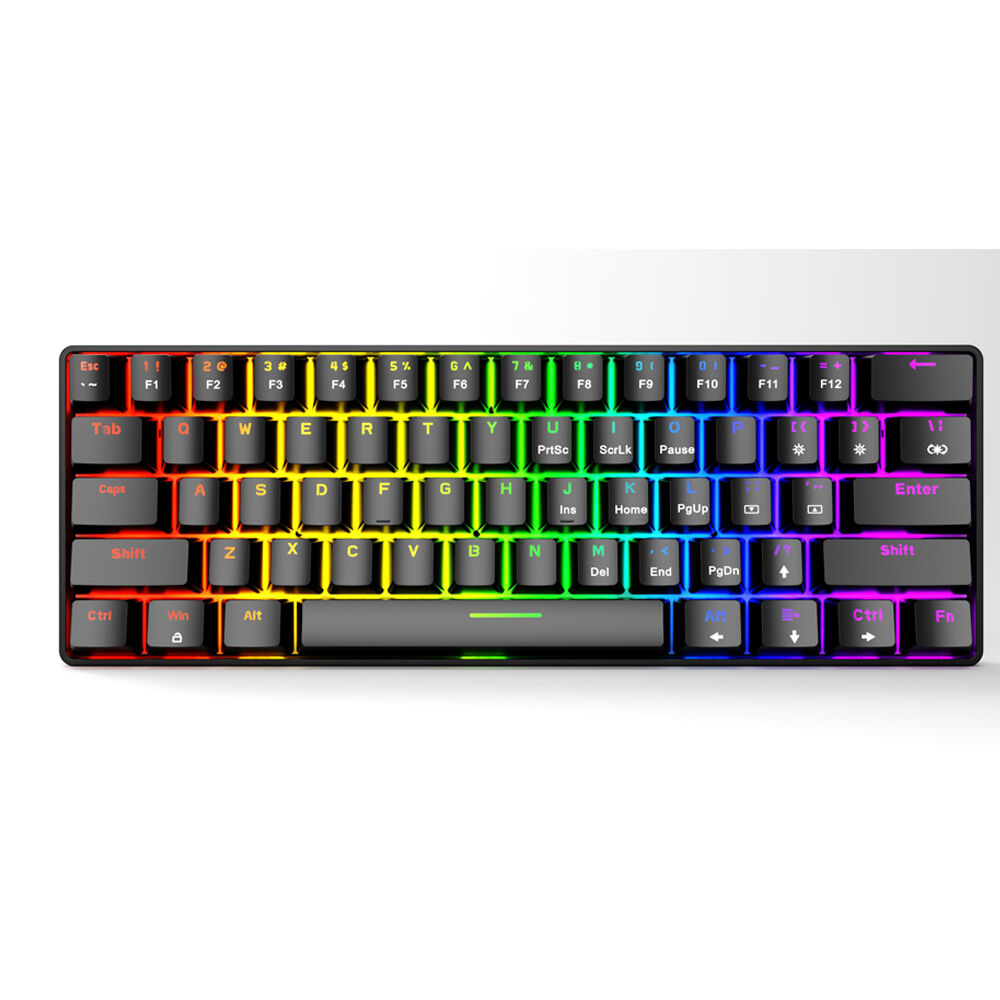 Buy Wholesale Hong Kong SAR 61keys Wired Gaming Mechanical Keyboard ...