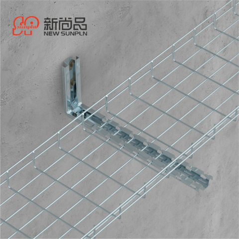 Steel Wire Mesh Processed Channel Style Cable Trays System