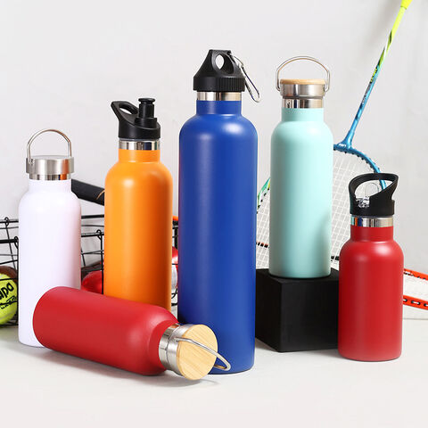 Buy Wholesale China Stainless Steel Water Bottle With Straw Lid - Flip-top  Lid - Wide Mouth Insulated Sports Water Bottles & Water Bottle at USD 1.99