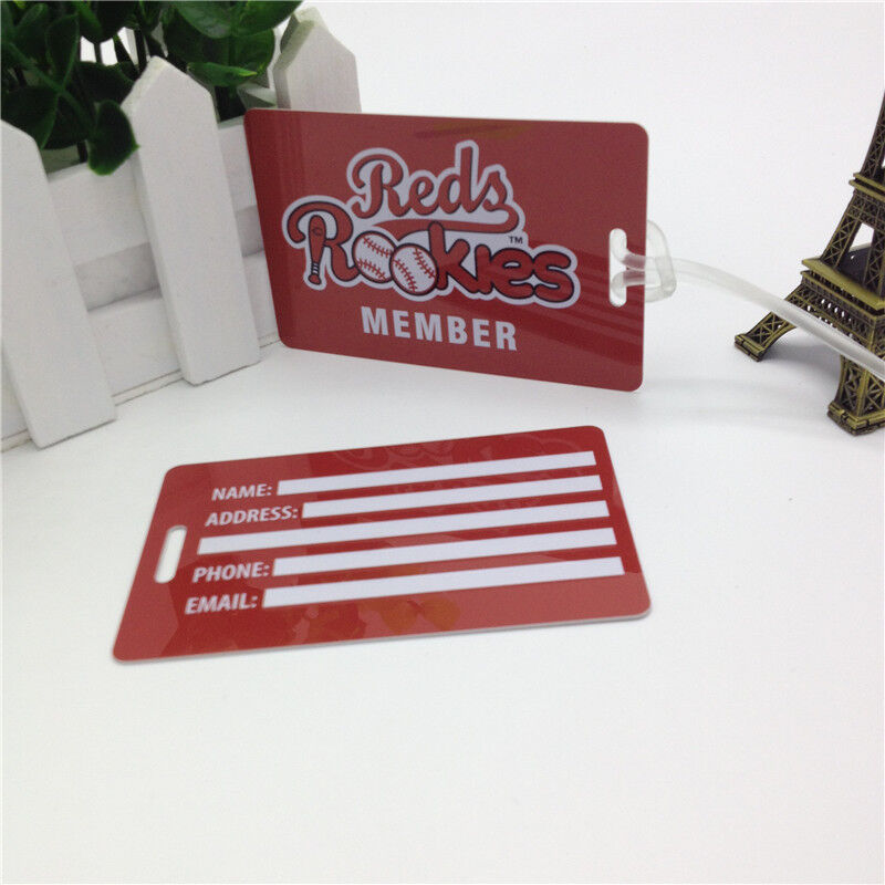 Buy Wholesale China Hard Plastic Luggage Tag With Clear Business Card Sleeve Hard Pvc Writeable