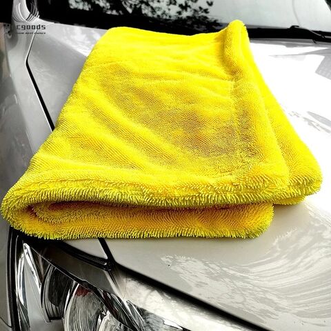 6 Pcs Edgeless Ultra Plush Microfiber Car Drying Towels Wash Buffing  Detailing
