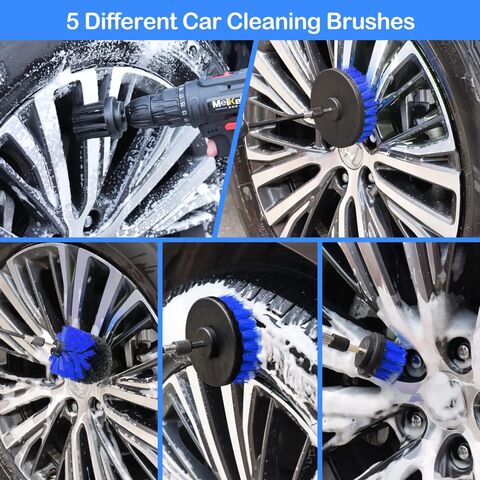 Buy Wholesale China 26 Pcs Car Detailing Brush Set Auto Drill Clean Brushes  Buffing Sponge Pads Cleaning Tools For Interior Exterior Washing & Car  Brushes For Detailing Car Brush With Long Hand