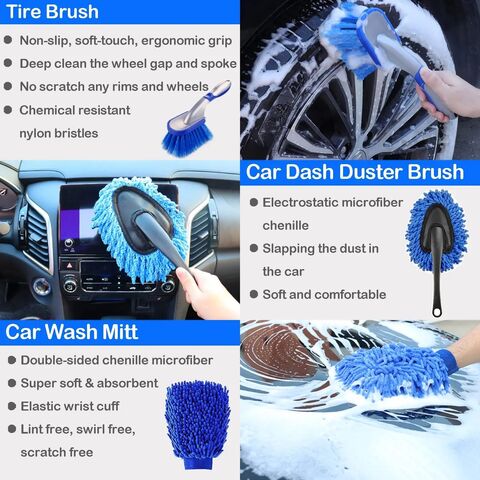 Buy Wholesale China 26 Pcs Car Detailing Brush Set Auto Drill Clean Brushes  Buffing Sponge Pads Cleaning Tools For Interior Exterior Washing & Car  Brushes For Detailing Car Brush With Long Hand