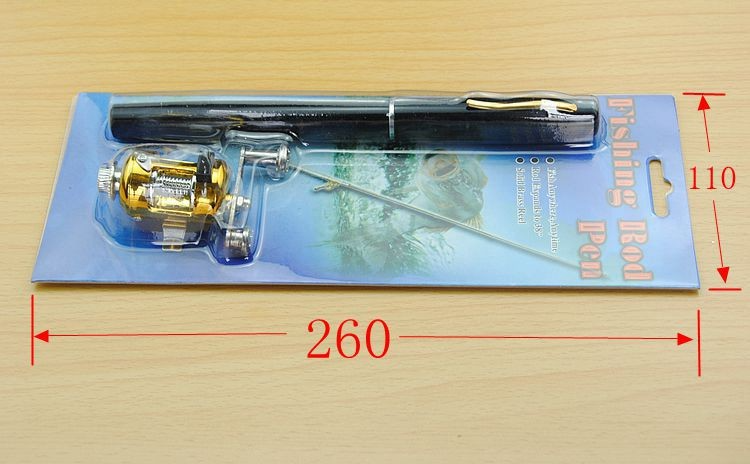Buy China Wholesale Hot Sale Portable Glass Telescopic Pocket Mini Pen  Fishing Rod With Reel & Saltwater Fishing Reel Rod Combo Mini Pen Fishing  $3.49