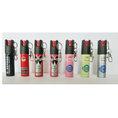 Buy Wholesale China Police 20ml Keychain Pepper Spray For Self Defense & Pepper  Spray at USD 2