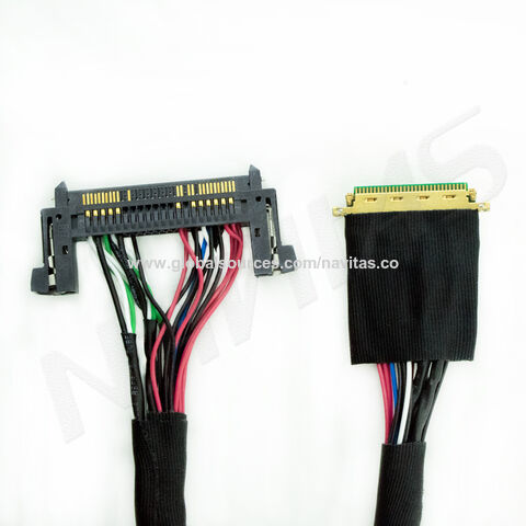 Ipex 20453 Micro Coaxial Connector Fir 41pin Lvds Cable - China Ipex 20453  Cable, 41pin Lvds Cable