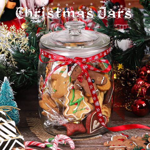 Buy Wholesale China Glass Jar Storage Containers 60oz Easter Candy