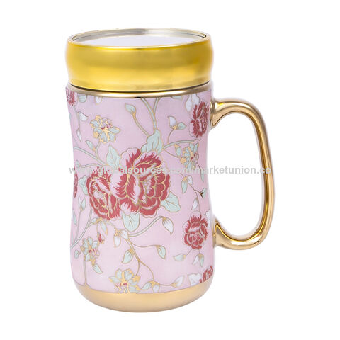 Buy Wholesale China Clear 400ml Glass Mug With Solid Color Handle & Mugs at  USD 1.19