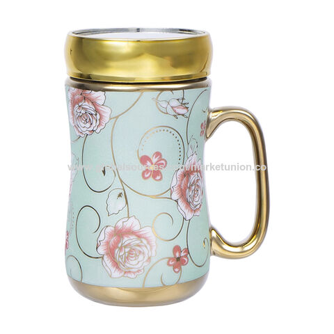 Buy Wholesale China Clear 400ml Glass Mug With Solid Color Handle & Mugs at  USD 1.19