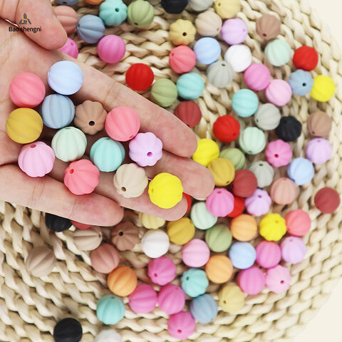 Buy Wholesale China Factory Custom Color Food Grade Silicone Bead Teething  Bulk Charm Focal Beads Making Diy Beadable Pen Jewelry Beads & Baby Teether Beads  Focal Beads Baby Products at USD 0.25