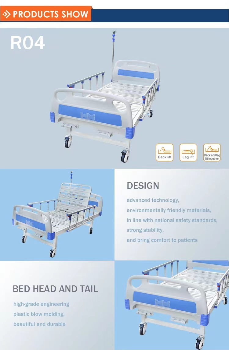 Buy Wholesale China Hot Sale 2 Function Abs Manual Hospital Bed 2 Crank ...