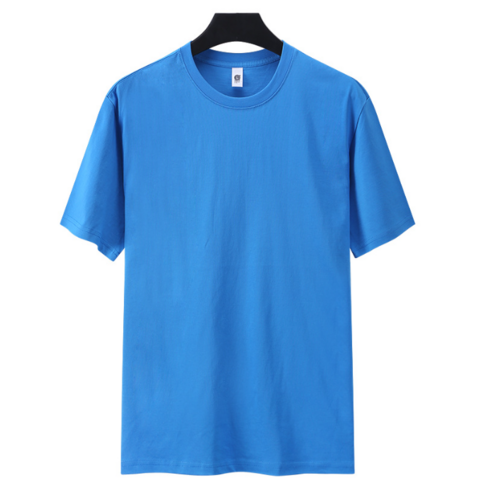 Camisetas casuales americanas para hombres paquete, 100% algodón cuello  redondo etiqueta libre para hombre camisa