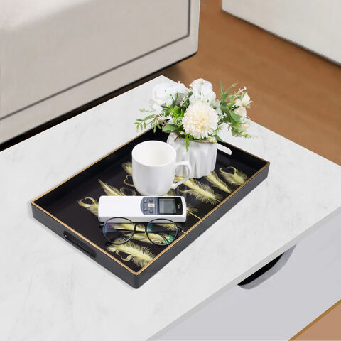 Clear Acrylic Serving Tray with Cutout Handles - China Clear Acrylic  Serving Tray and Acrylic Serving Tray price