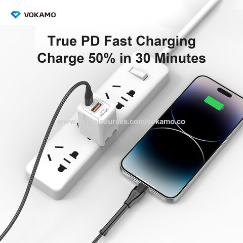 Neues Design Typ C zu Lightning Port Schnell ladekabel für iPhone Produkte 1m USB-Kabel