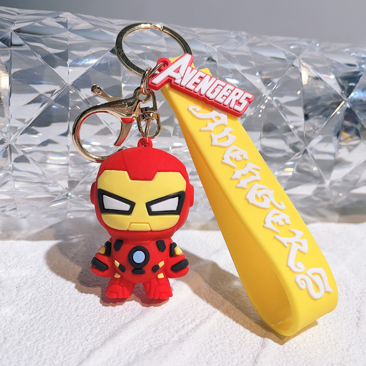 Cartoon 3d Spider Shield Key Chain Pendant Wholesale Car Key Bag ...
