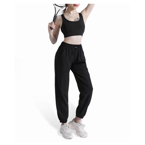 Pantalones de yoga de cintura alta Deporte Mujer Pantalones de secado  rápido Ropa deportiva con cordón para mujer Mujer Gimnasio Deportes Casual