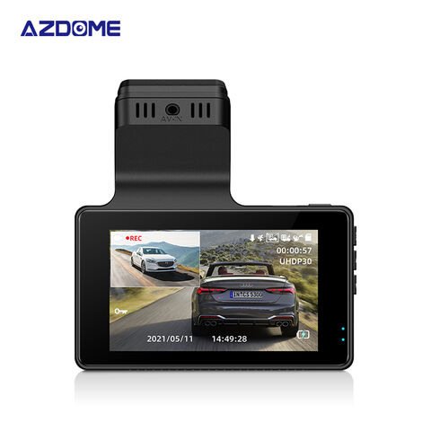 AZDOME M300 Dash Cam, Dashcam Front 1296P Camera with WiFi, Voice Control,  24H Parking Mode G-Sensor Loop Recording Super Night Vision, Easy to
